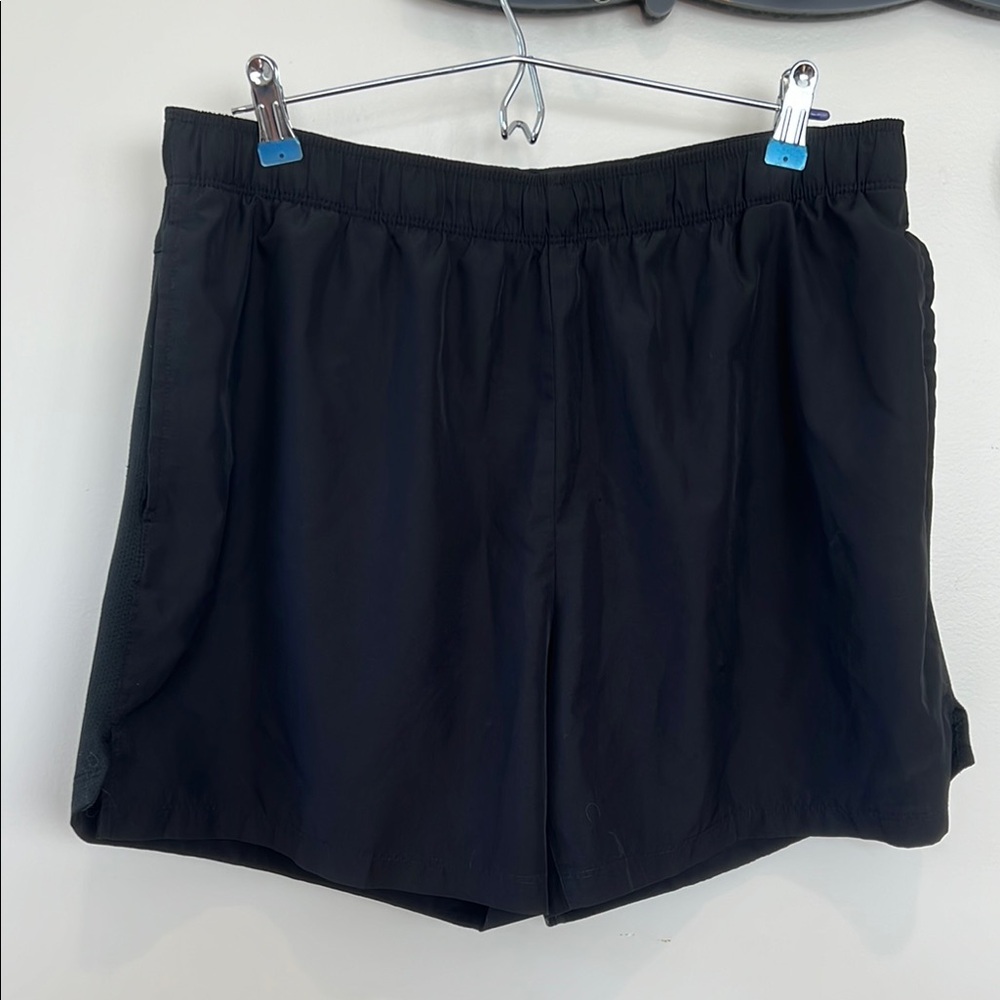 Nike Dri-Fit 5.5” Black Athletic Tunnimg Shorts with Inner Liner